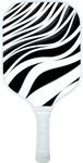 Zebra-Colored Pickleball Paddle