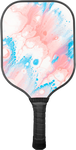 Pink Brushstroke Pickleball Paddle