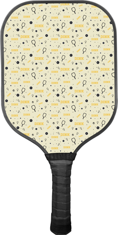 Cute Pattern Pickleball Paddle