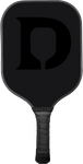 Black Pickleball Paddle With Stealth Effect