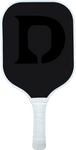 Black Pickleball Paddle With Stealth Effect